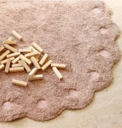 Washable Rug Pinecone Vintage Nude