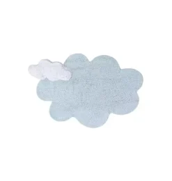 Washable Rug Puffy Dream Blue