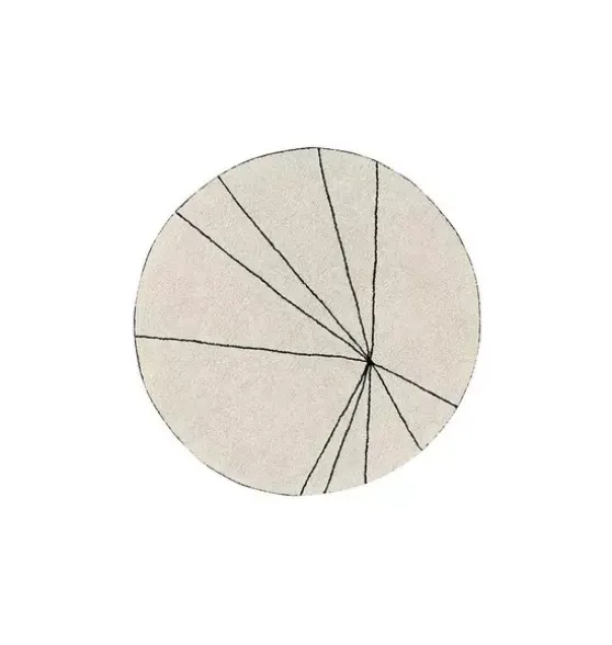 Washable Rug Trace Beige