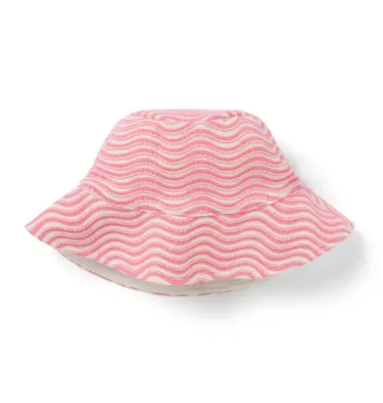 Wavy Striped Bucket Hat