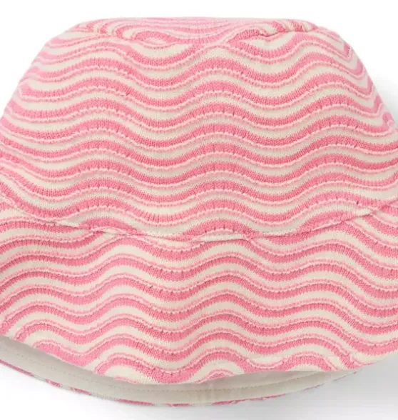 Wavy Striped Bucket Hat