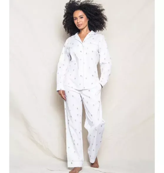 Women's Pajama Set in Bateau