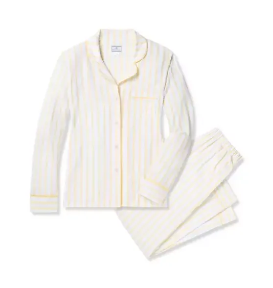 Women's Pima Pajama in Sunny Stripe