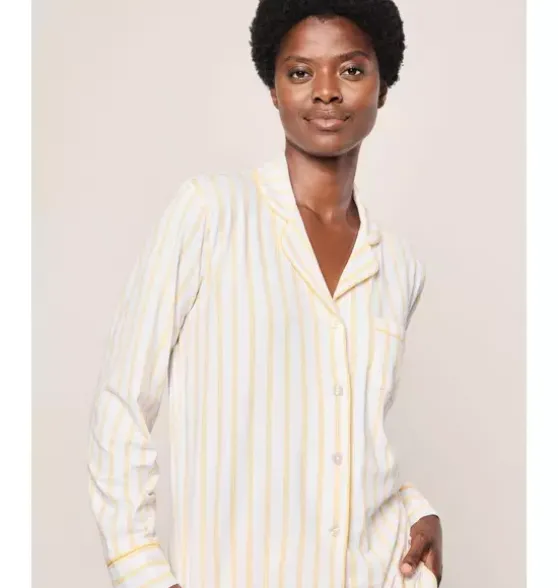 Women's Pima Pajama in Sunny Stripe