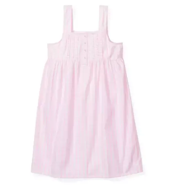 Women's Pink Gingham Charlotte Nightgown