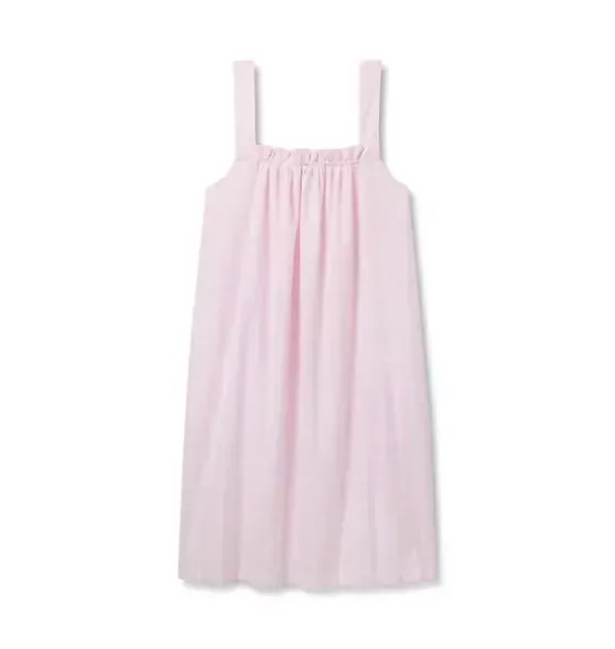 Women's Twill Annabelle Nightgown in Pink Gingham