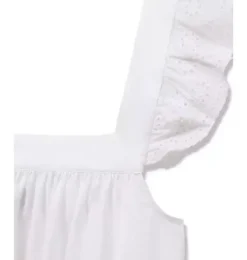 Women's Twill Clara Nightgown in White