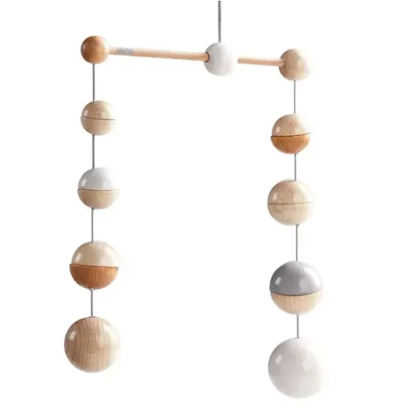 Wooden Mobile Dots