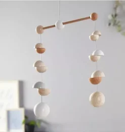 Wooden Mobile Dots