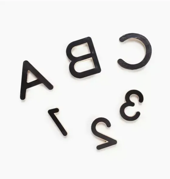 Wooden Numbers
